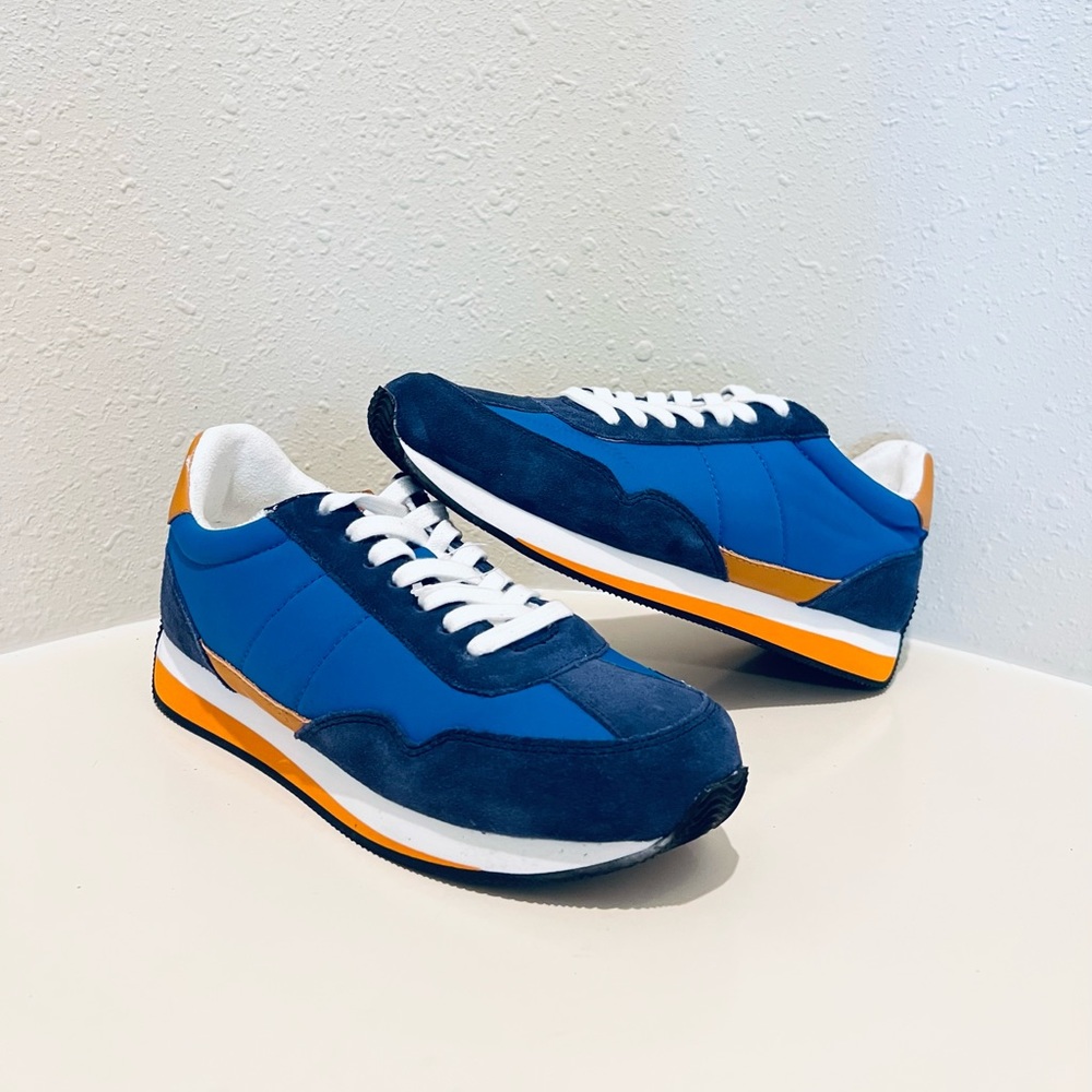 Madewell League Unisex Suede Blue Sneakers Size Women’s 7 NEW